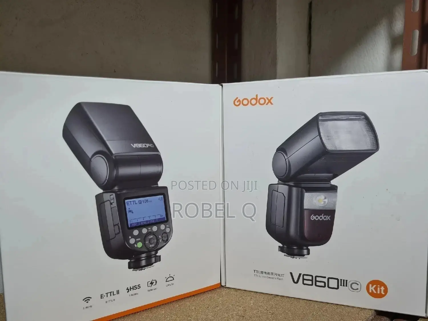 Godox TT600, TT685, V860iii Speedlight