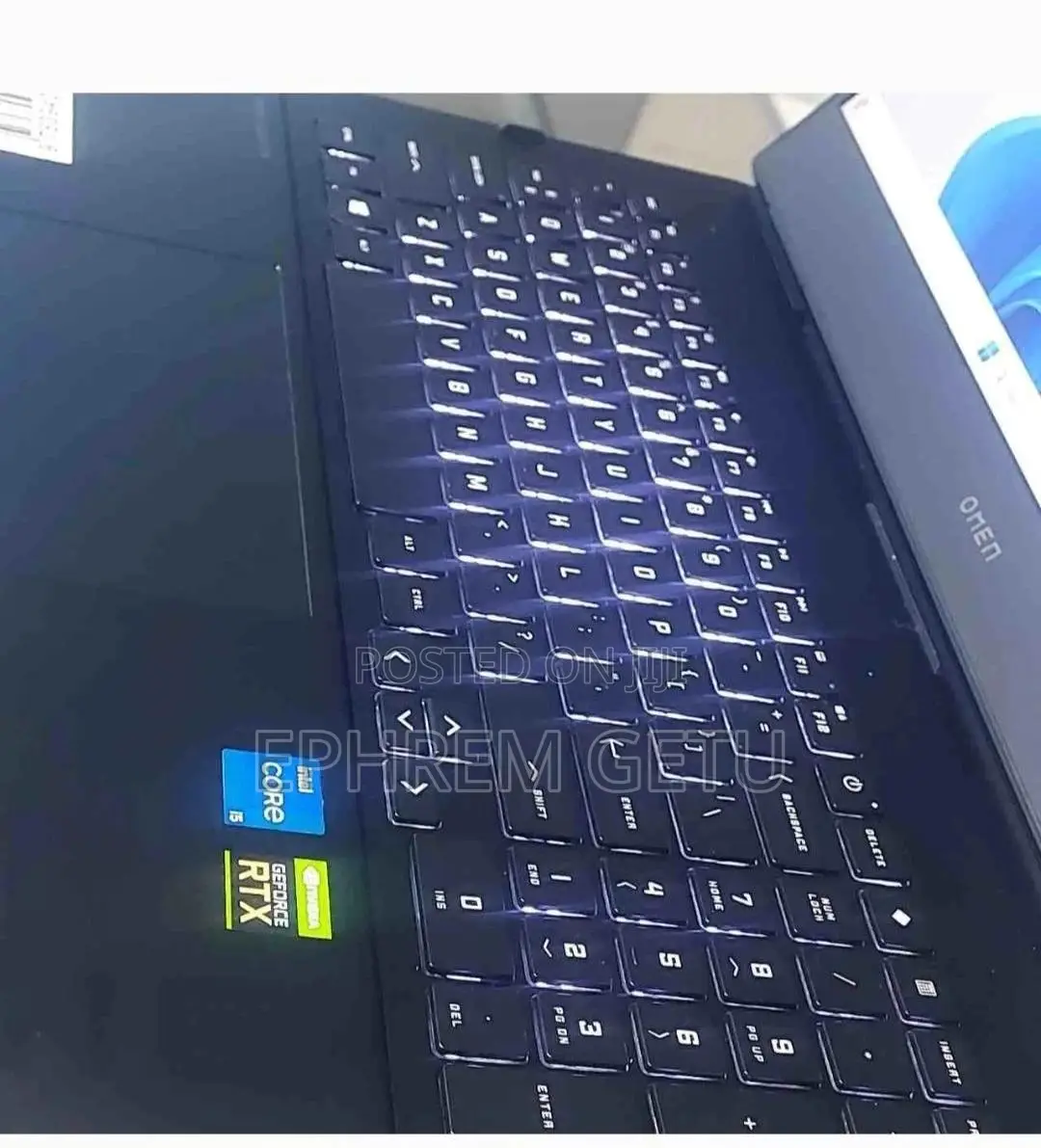 New Laptop HP Omen 15 16GB Intel Core i5 SSD 512GB