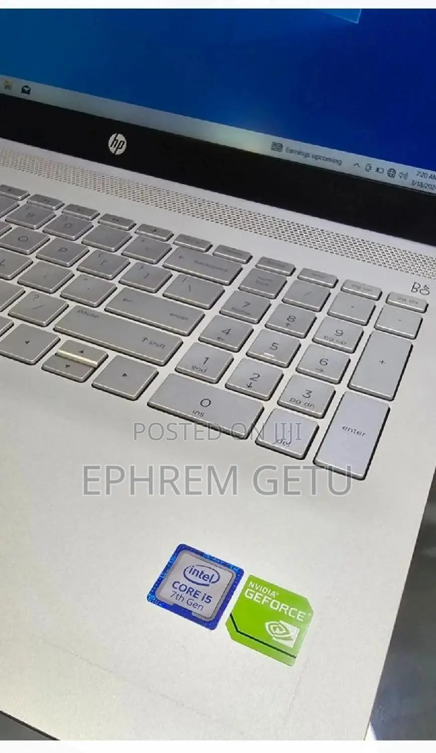 New Laptop HP Pavilion 15 8GB Intel Core i5 HDD+SSD 500GB