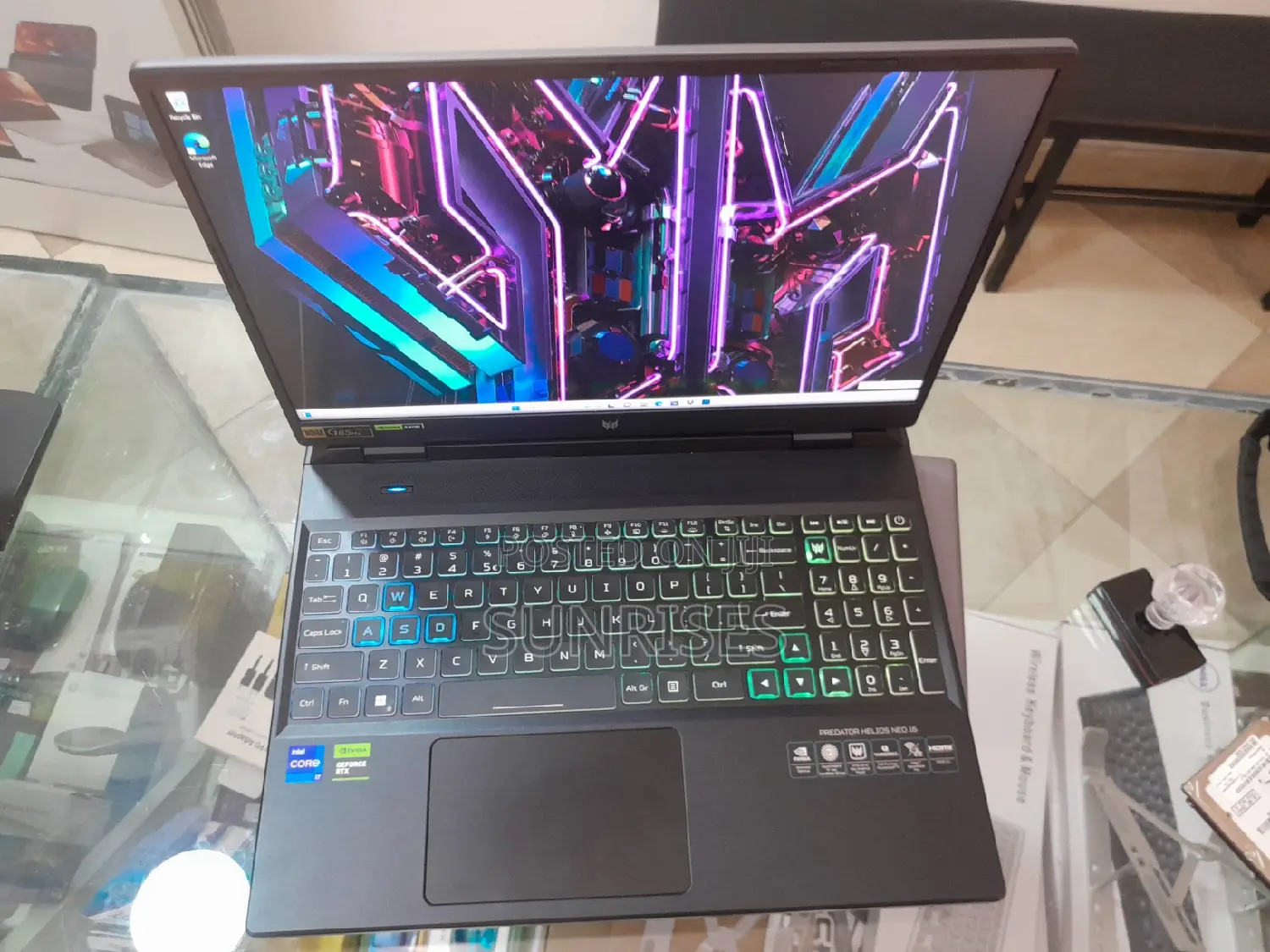 New Laptop Acer Predator Helios 16 32GB Intel Core I7 SSD 1T