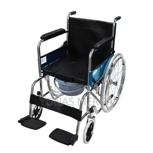 Popo Wheelchair,With Toilet Folding Portawith Detachacushion
