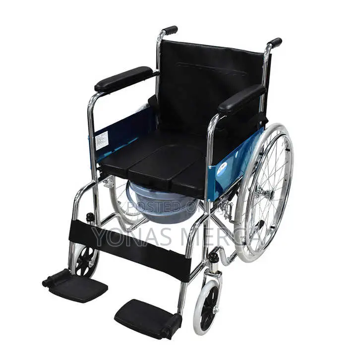 Popo Wheelchair,With Toilet Folding Portawith Detachacushion