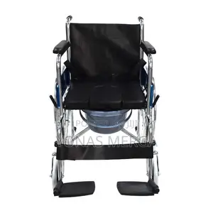 Popo Wheelchair,With Toilet Folding Portawith Detachacushion