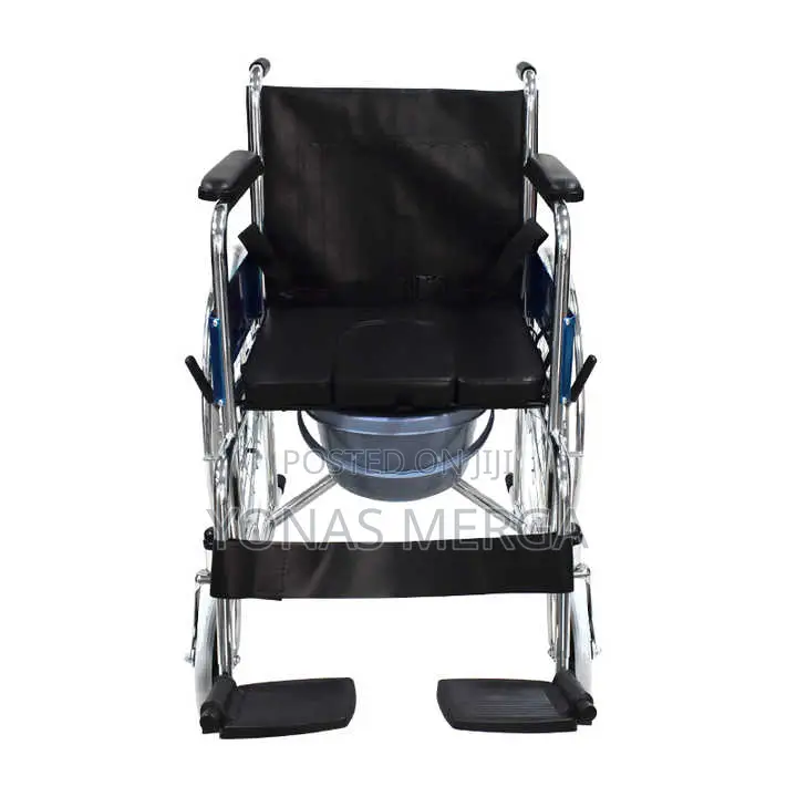 Popo Wheelchair,With Toilet Folding Portawith Detachacushion