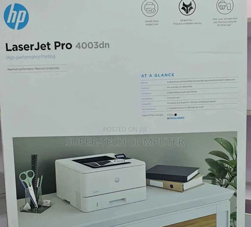 Hp Laserjet 4003dn 3 In One Printer