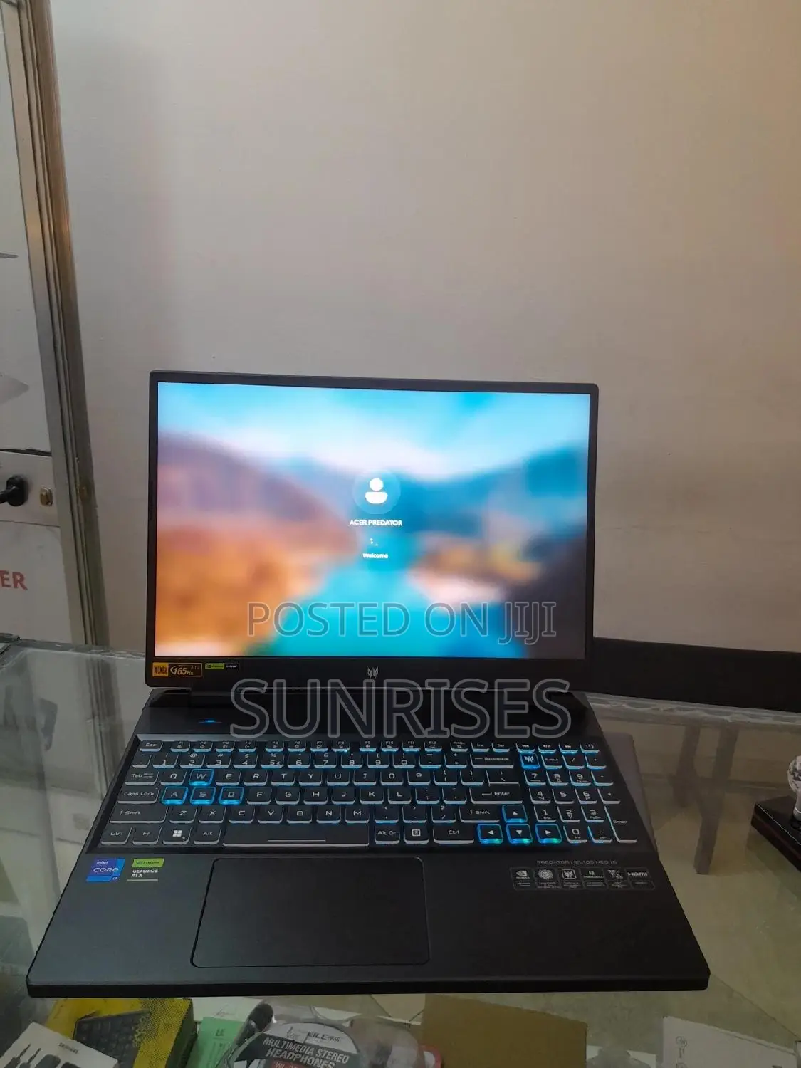 New Laptop Acer Predator Helios 16 32GB Intel Core I7 SSD 1T