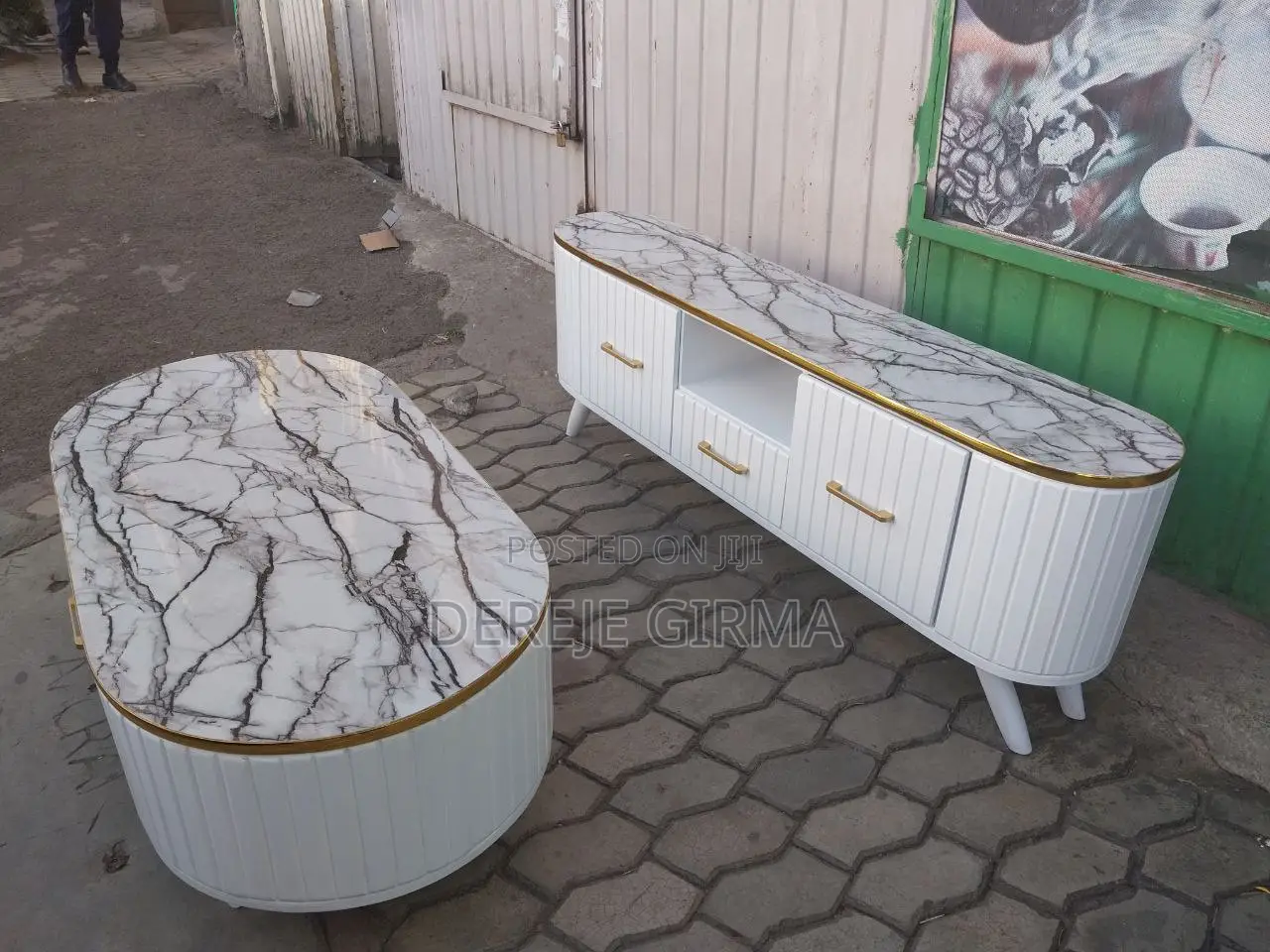 120cm Table 1,50cm Tv Stand Mach