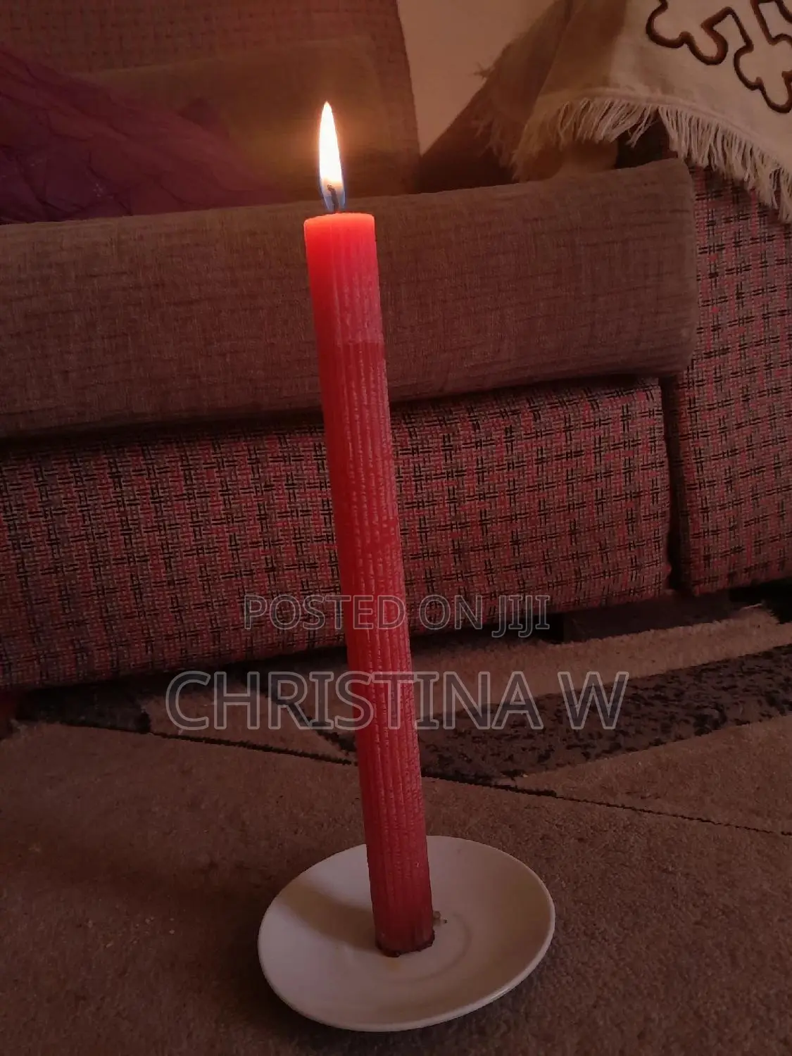 25cm Pillar Candle