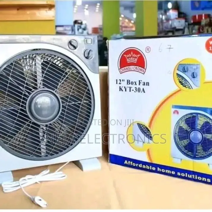 Table Box Fans አየር ማቀዝቀዣ