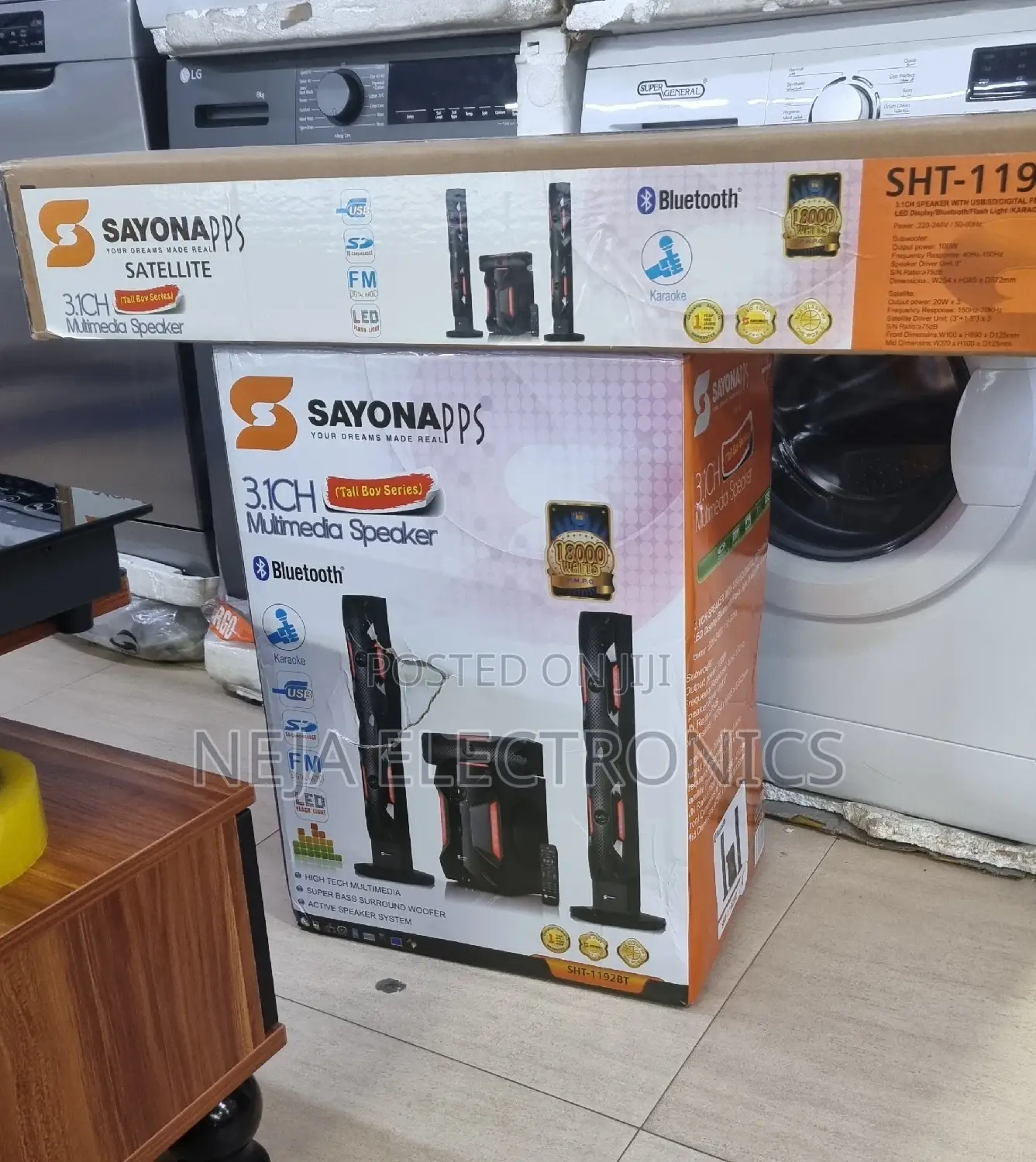 SAYONAPPS Multimedia Speaker