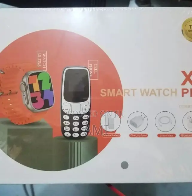 X8 Plus Smart Watch Package