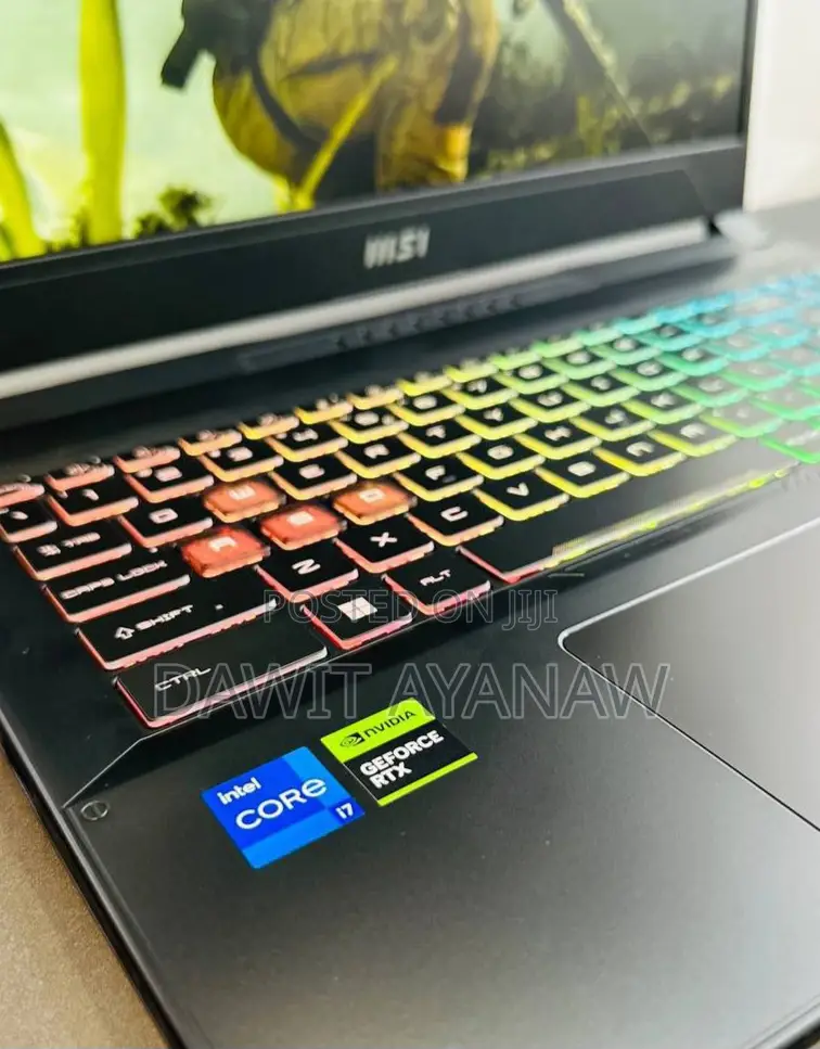 New Laptop MSI 16GB Intel Core I7 SSD 512GB