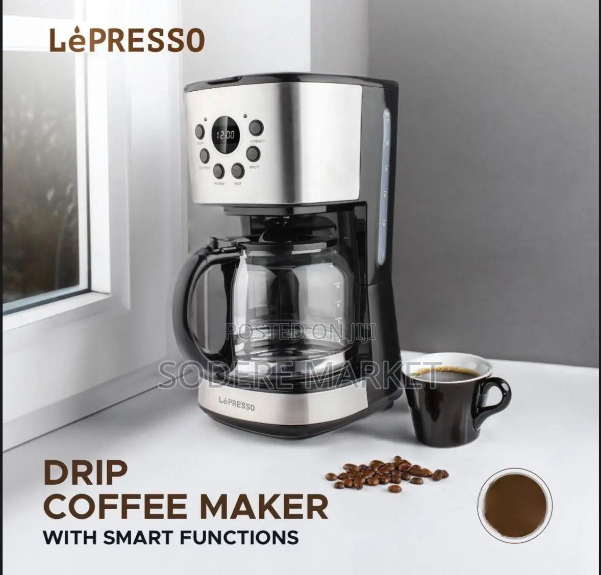 Lepresso Drip Coffee Maker With Smart Functions