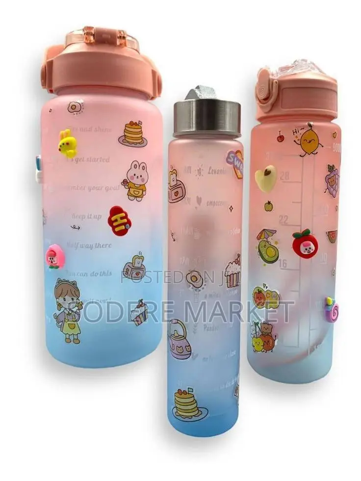 3in1 Colorful Water Bottle