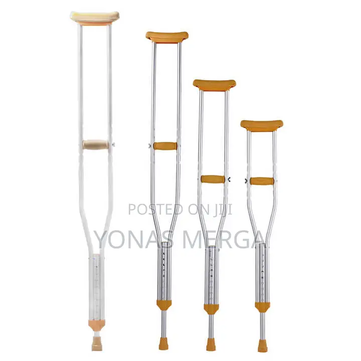 Crutches Walk Easily Without Using Feet/Ankles/Knees/Legs