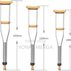 Photo - Crutches for Elderly, Disabled Physically (Size_100-154cm)
