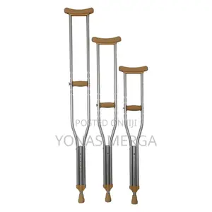Photo - Adjustable Crutches Comfortable for Different Age Groups. –