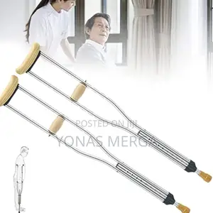 Standard Aluminum Axillary Crutches_provide Strong Support