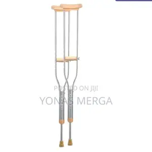 Aluminum Crutches TONPOP Aluminium Underarm Crutches/