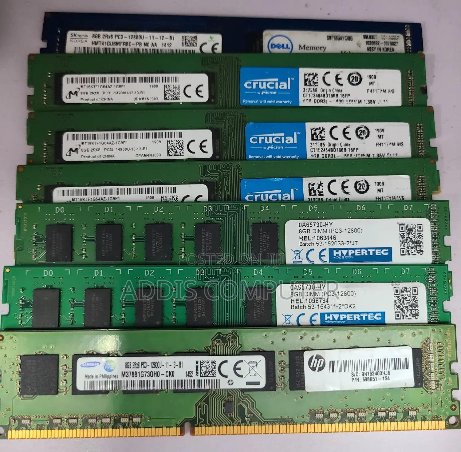 Desktop RAM 8 Gb Pc3
