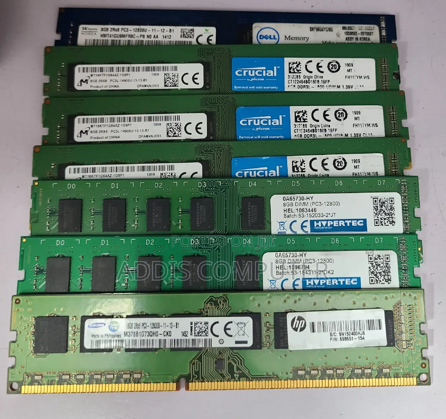 Desktop RAM 8 Gb Pc3