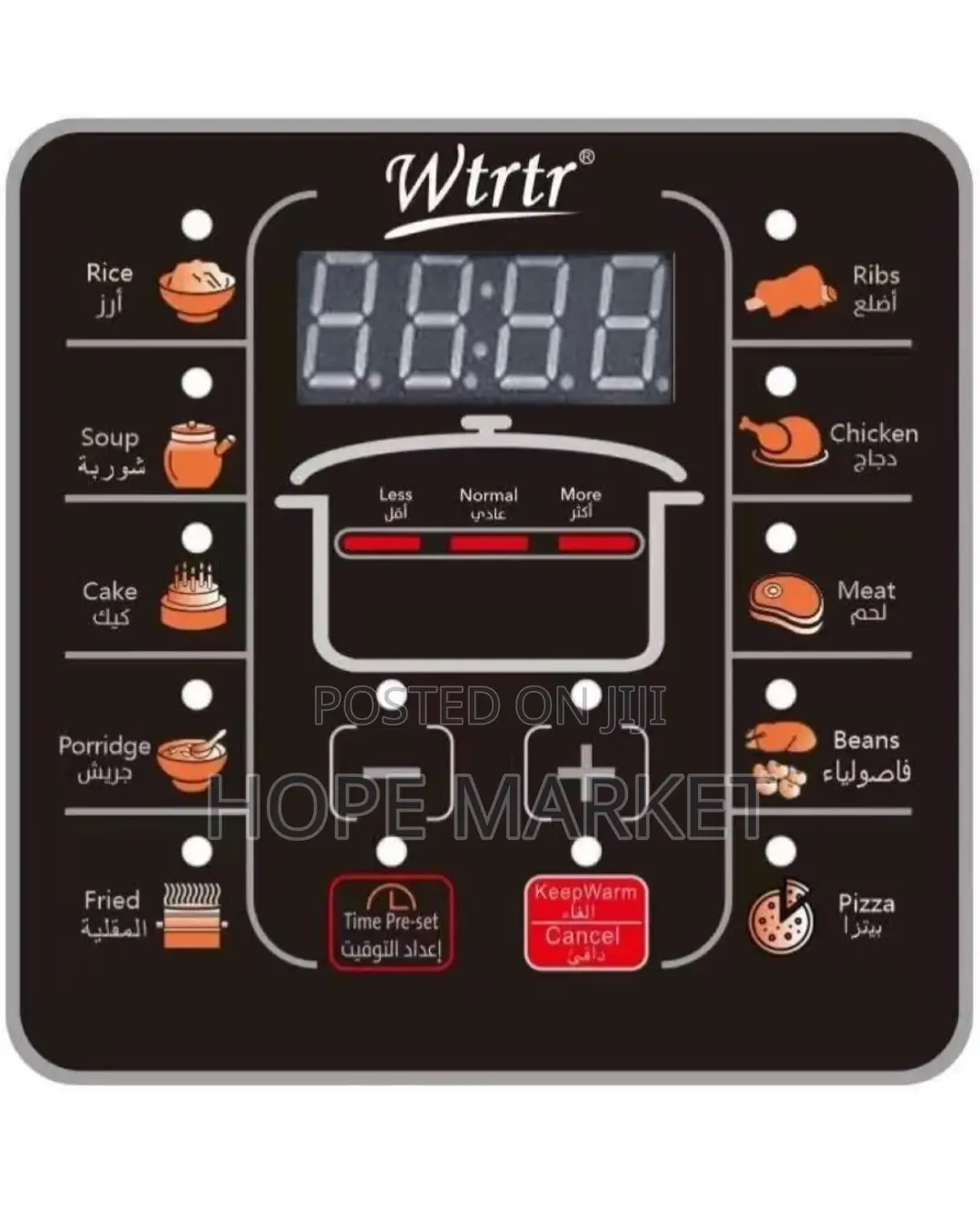 WRTRT Pressure Cooker 9l