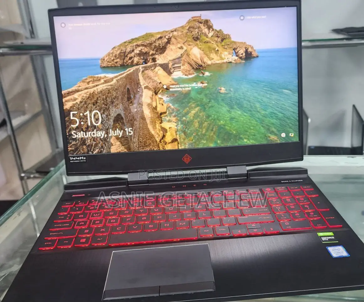 New Laptop HP Omen 15 16GB Intel Core I7 SSD 512GB