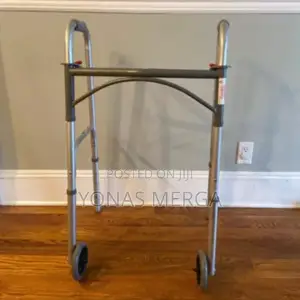 Material: Steel Grey Folding Walker for Patient,For Personal