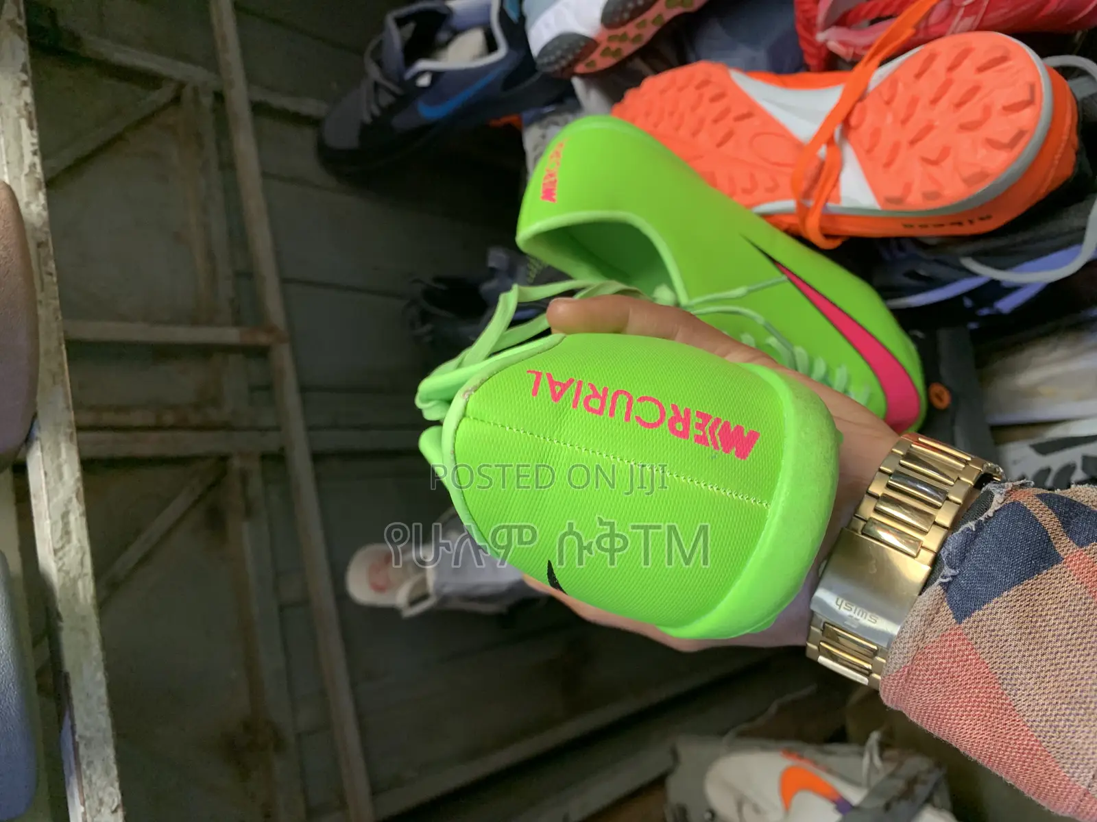 Original Nike Mercurial Futsal Soccer Cleats Taketa Shoes