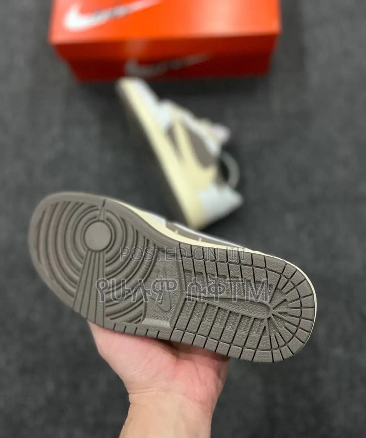 Womens Air Jordan 1 Low X Travis Scott’ Reverse Mocha’ Shoes