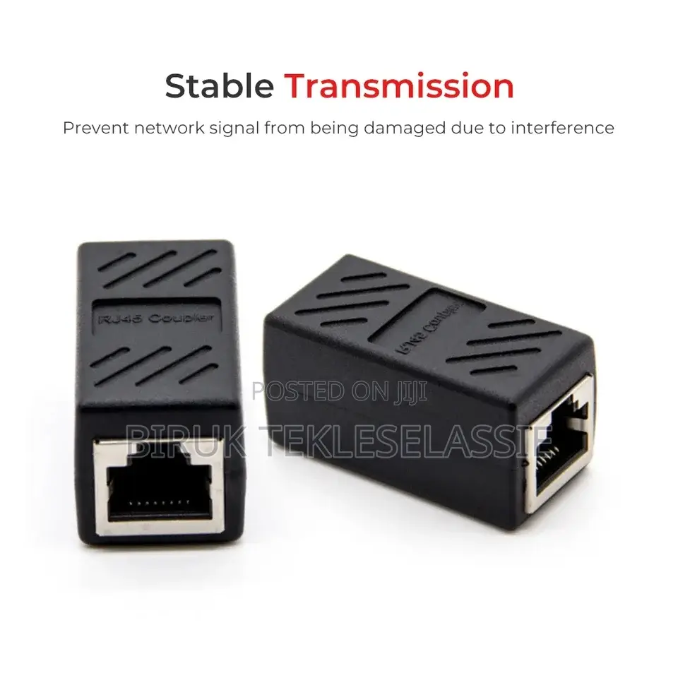 Rj45 Connector Extender Female to Female Upto 100 Meter