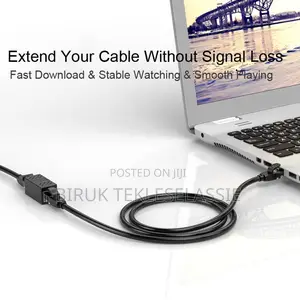 Rj45 Connector Extender Female to Female Upto 100 Meter