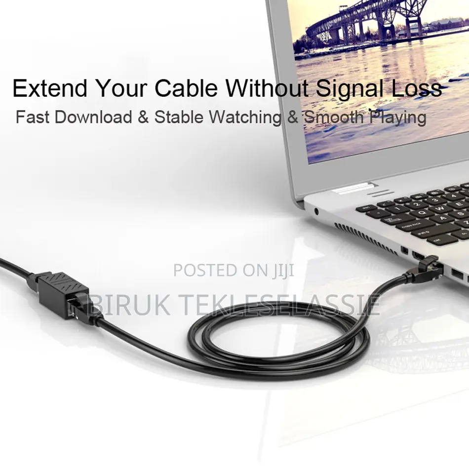 Rj45 Connector Extender Female to Female Upto 100 Meter
