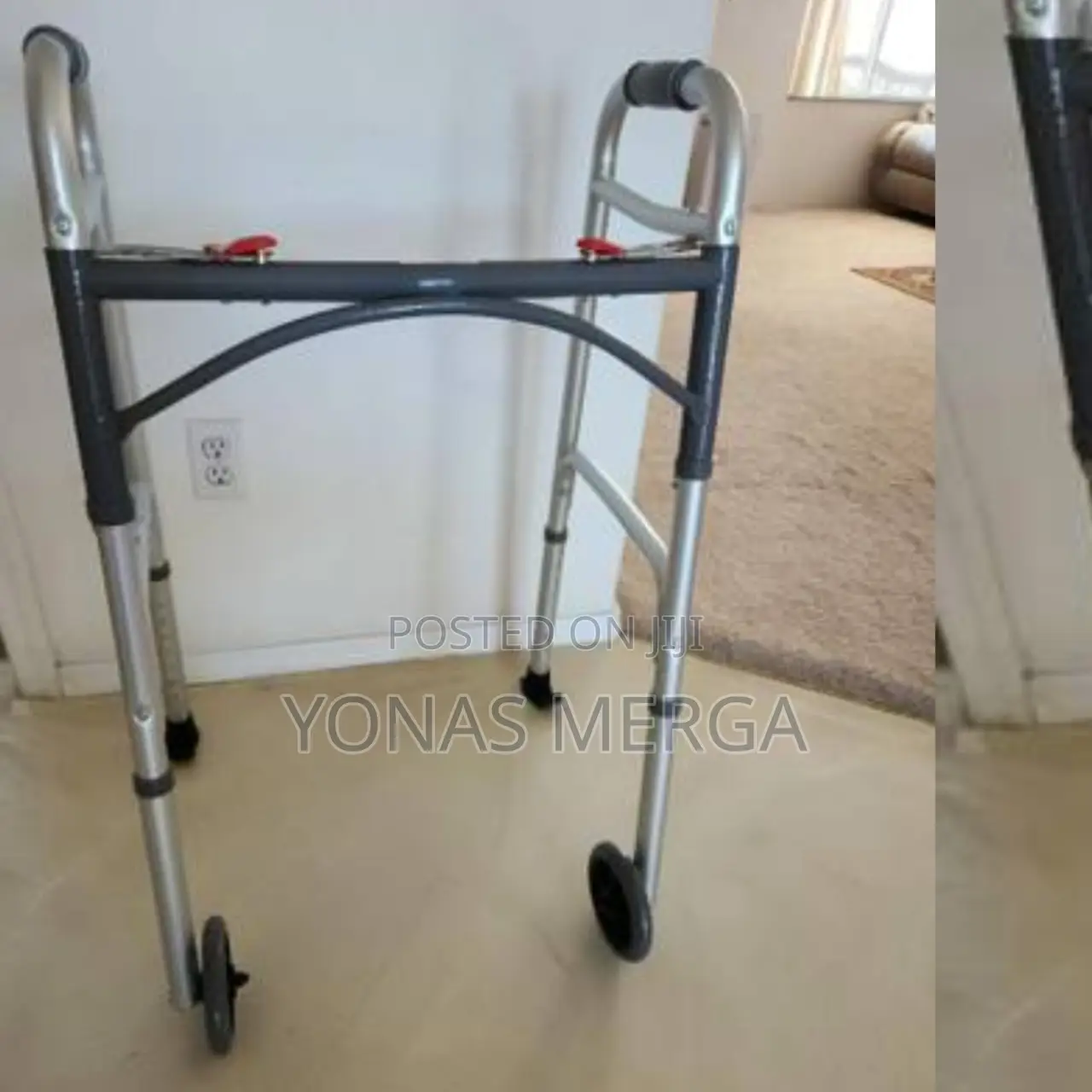 Folding Walker for Seniors - Adult Walker With Wheels