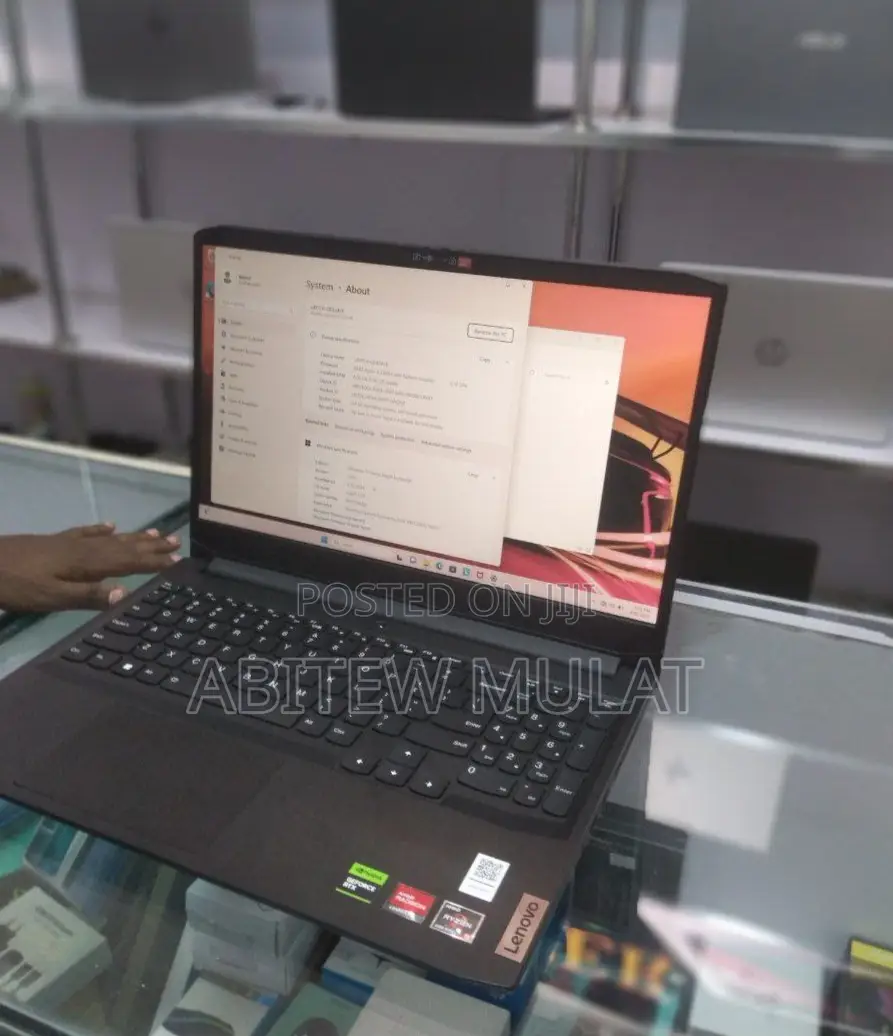 New Laptop Lenovo Ideapad Gaming 3 8GB AMD Ryzen 5 SSD 512GB