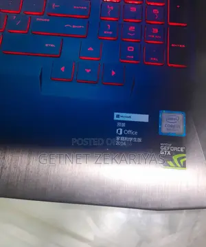 New Laptop HP Omen 15 16GB Intel Core I5 SSD 256GB