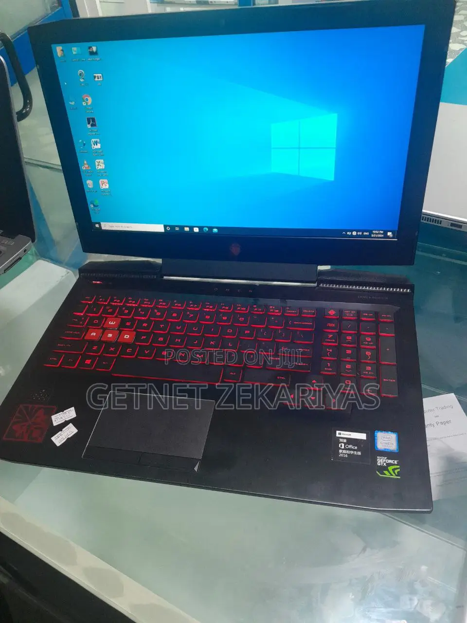 New Laptop HP Omen 15 16GB Intel Core I5 SSD 256GB