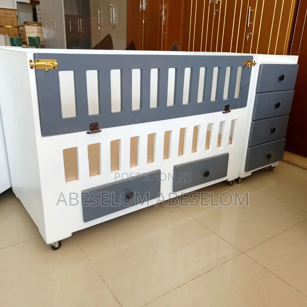 1,50cm የልጆች አልጋ