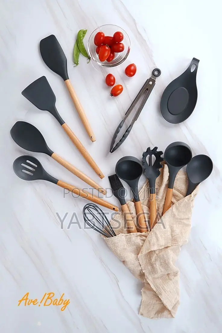 12pcs Silicone Kitchen Set