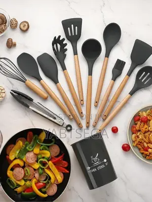 12pcs Silicone Kitchen Set