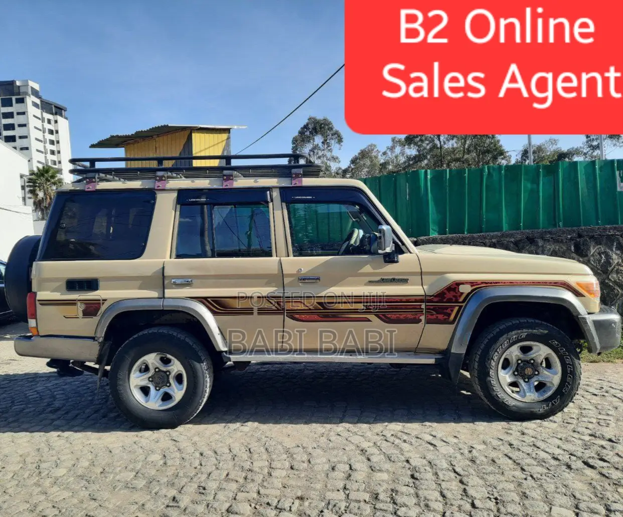 Toyota Land Cruiser 2021 Gold