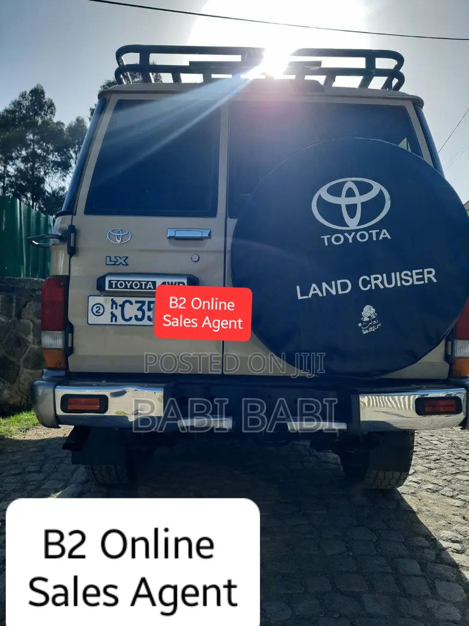 Toyota Land Cruiser 2021 Gold