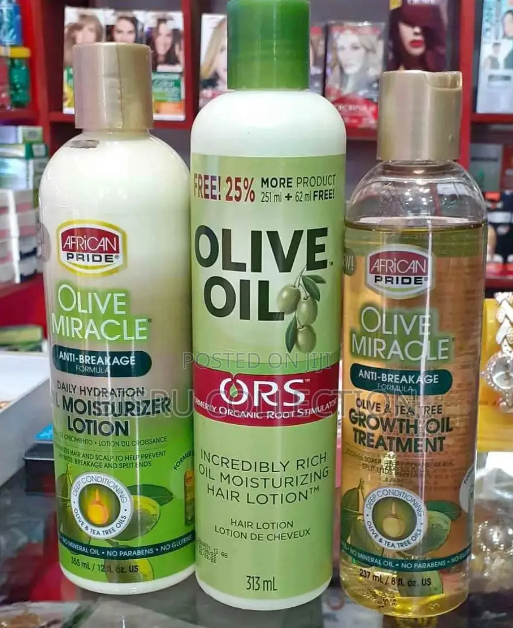 Olive Hair Foam