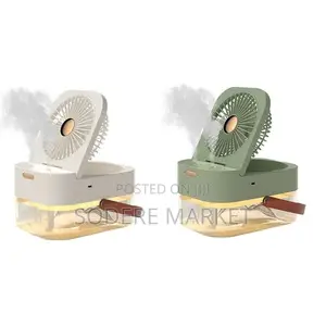 Spray Humidifying Fan With Night Light