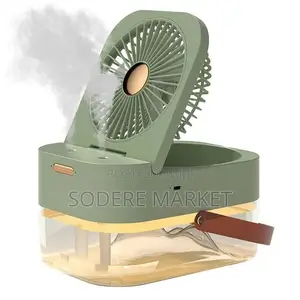 Spray Humidifying Fan With Night Light