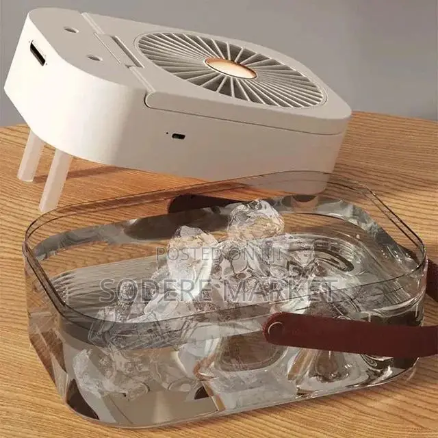 Spray Humidifying Fan With Night Light