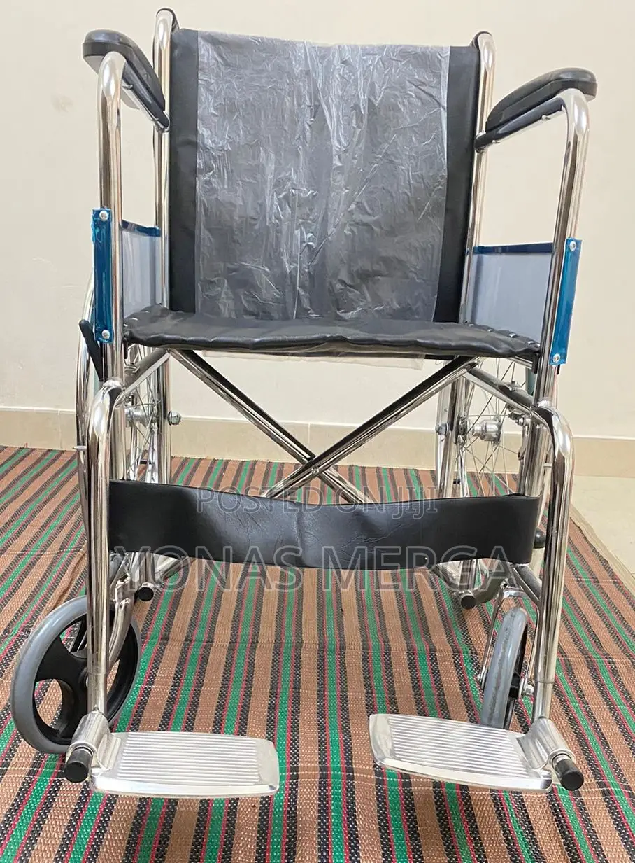 Hospital Portable Steel Self Propel Wheelchair
