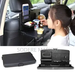 Car Back Seat Tray Table, Folding Desk, Storage Organizer