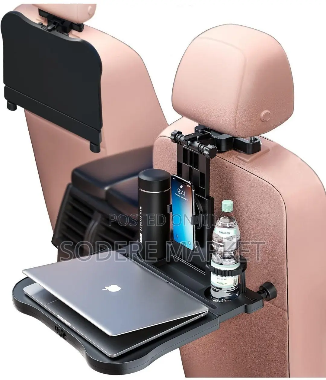Car Back Seat Tray Table, Folding Desk, Storage Organizer
