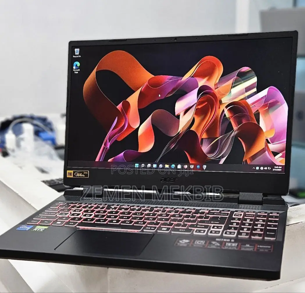 New Laptop Acer Nitro 5 16GB Intel Core I7 SSD 512GB